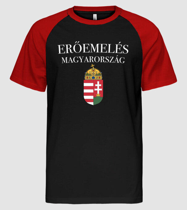  minta fekete/piros pólón