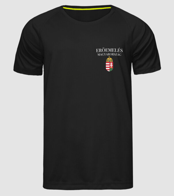  minta fekete pólón