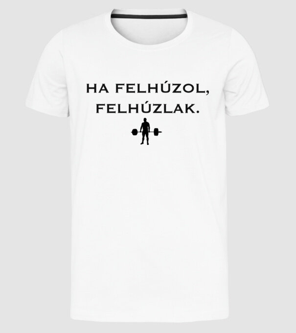  minta fehér pólón