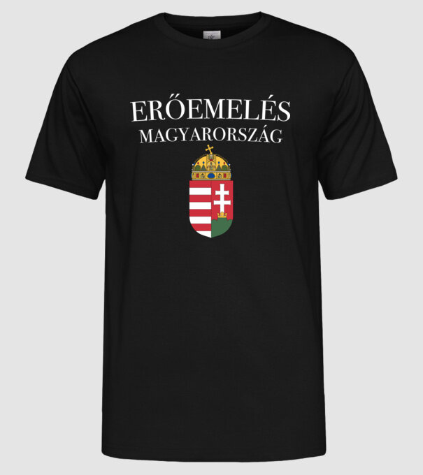 minta fekete pólón