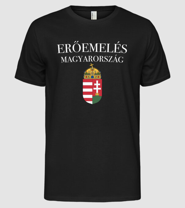  minta fekete pólón
