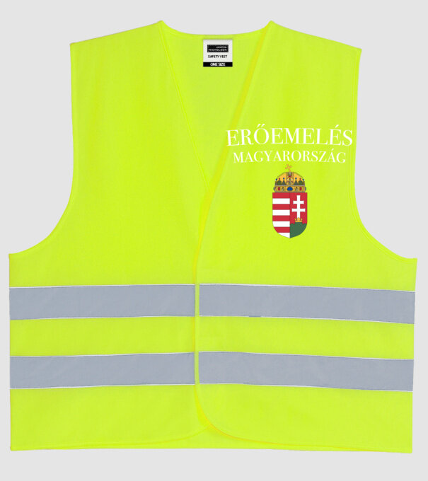  minta neonsárga pólón