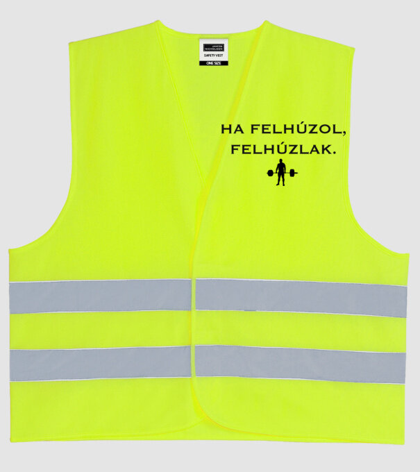  minta neonsárga pólón