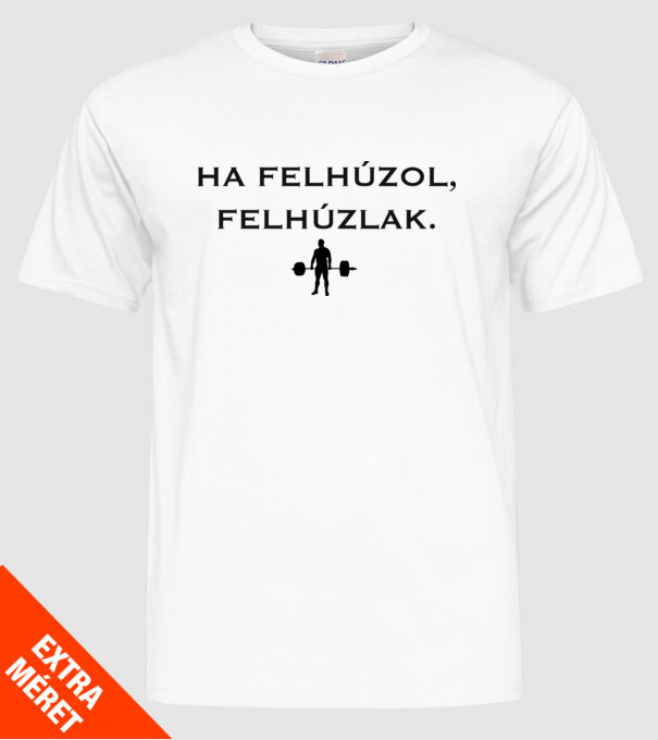  minta fehér pólón