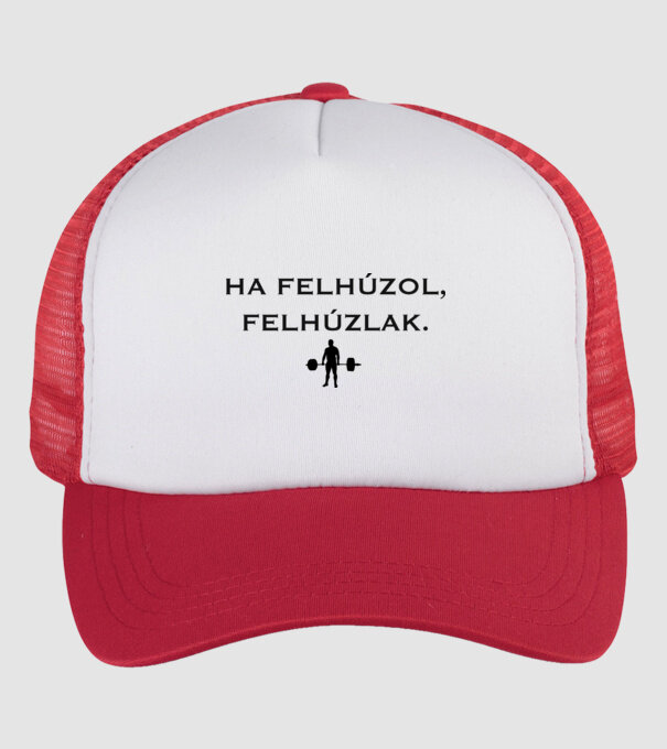  minta fehér/piros pólón