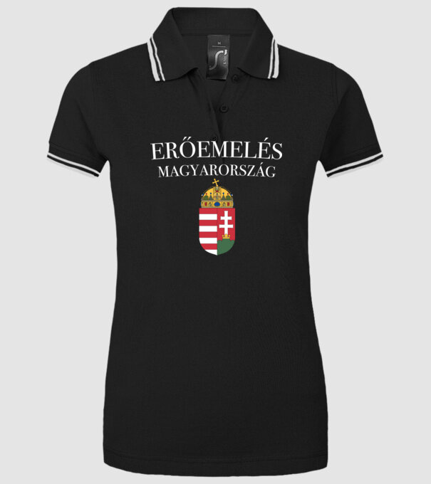  minta fekete pólón