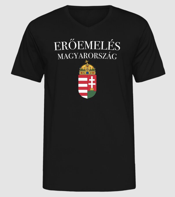  minta fekete pólón