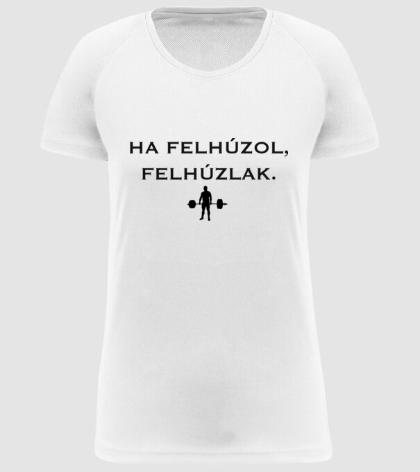  minta fehér pólón